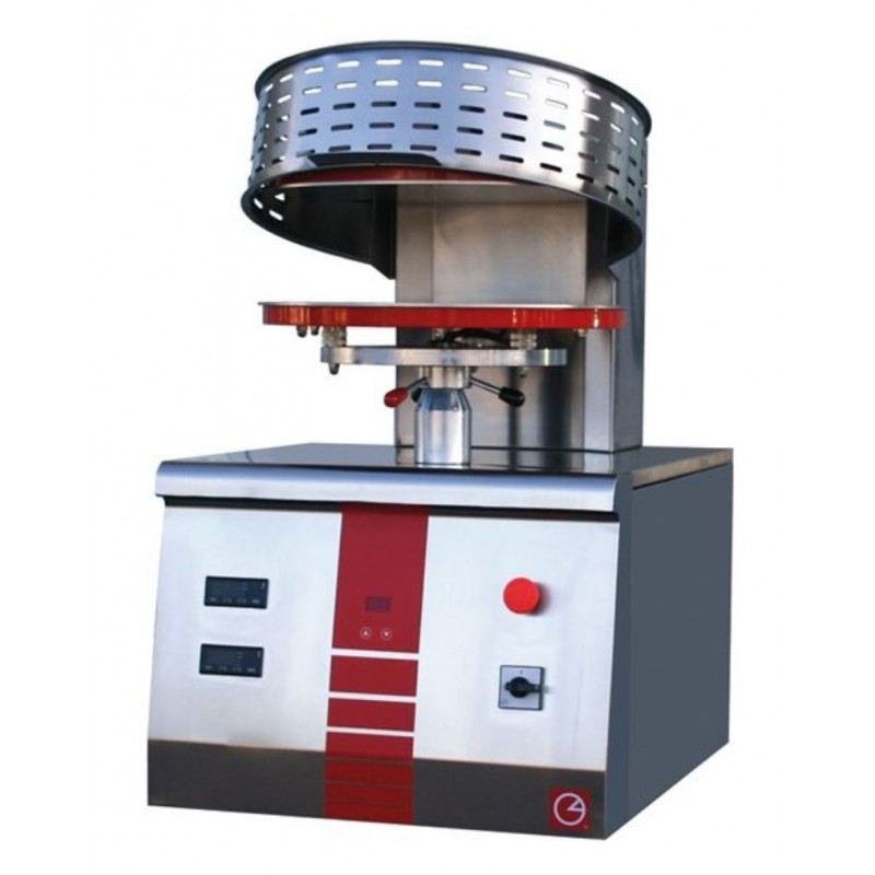 Presse à pizza 33 cm PIZZA GROUP avec motoréducteur GASTROMASTRO