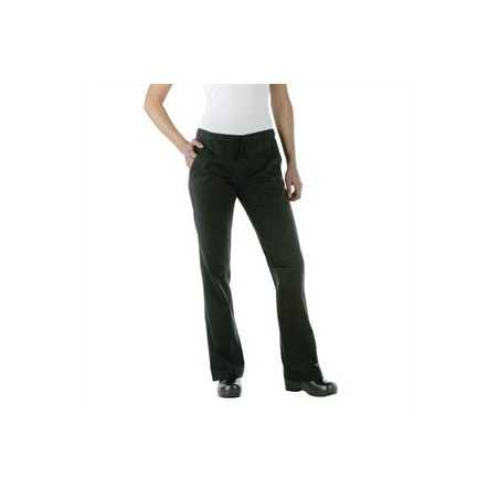 Pantalon professionnel noir dame