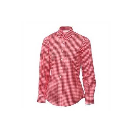 Chemise vichy rouge femme Uniform Works