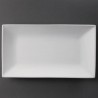 Plat rectangulaire de service 310 x 180mm Olympia