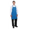 Tablier bavette tour de cou reglable Chef Works - Bleu