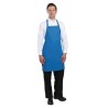 Tablier bavette tour de cou reglable Chef Works - Bleu