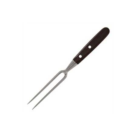 Fourchette a decouper a manche en bois 15cm Victorinox