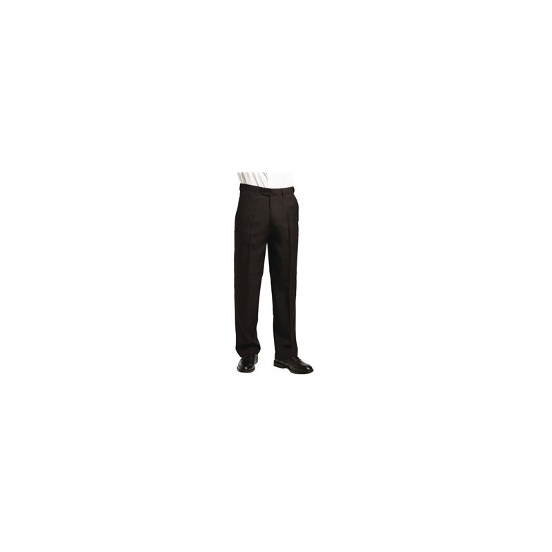 Pantalon noir de service homme 76cm