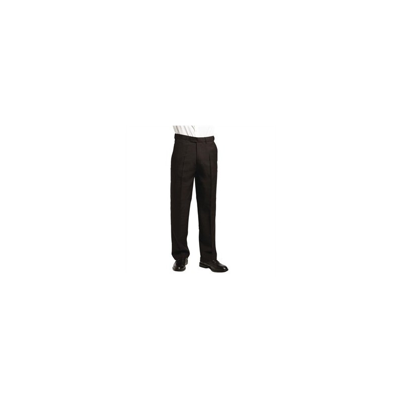 Pantalon noir de service homme 81cm