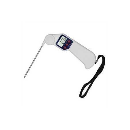 Thermometre a sonde pliable