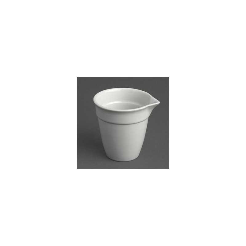 Pot a lait bistro blanc Olympia 100ml lot de 12