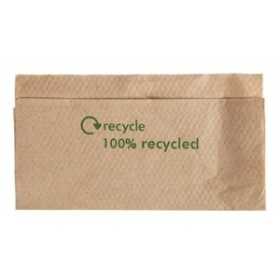 Serviettes 1 pli en papier recycle avec distributeur