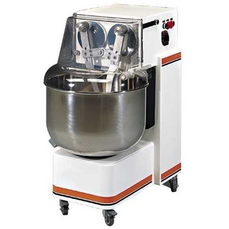 Pétrin à bras plongeants, 45 kg/60 litres, 1 vitesse pro Gastro