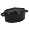 COCOTTE OVALE FONTE NOIRE 24.3 CM PRO STAUB