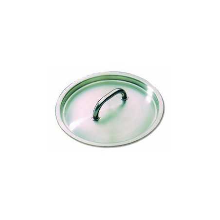 COUVERCLE INOX DIAMÈTRE18 CM GASTROMASTRO