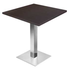 Table Pour Bars Restaurants Hôtels - 70 x 70 cm + Cadre de table en inox