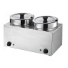 Bain-Marie à sauce 2 cuves