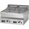 Friteuse électrique professionnelle 2 X10 L - 380v