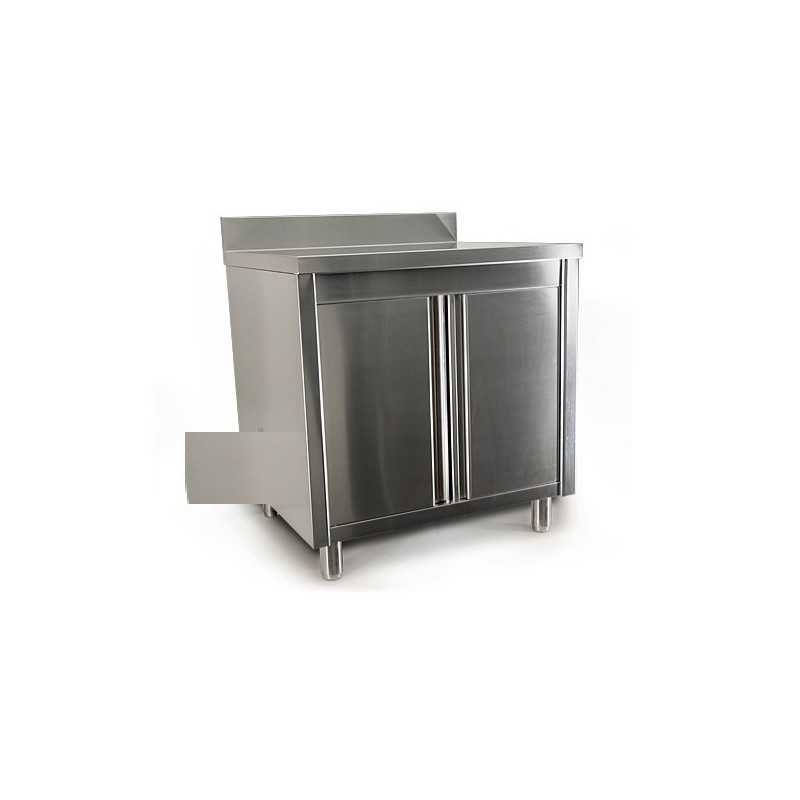 Placard inox sur pieds 800 x 600 x 900