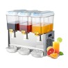 Distributeur réfrigéré - ECO - Pour jus de fruit - 3 x 18 L.