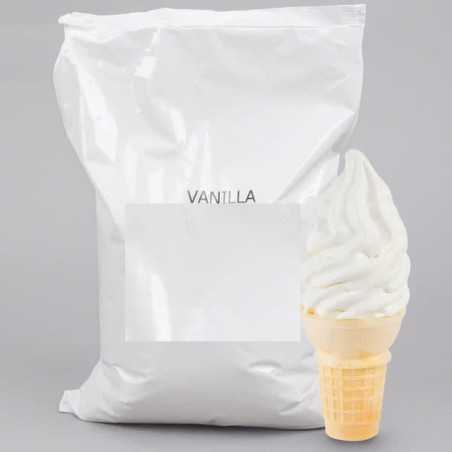 Mix à glaces Vanille - 10 paquets de 1kg / 100 glaces