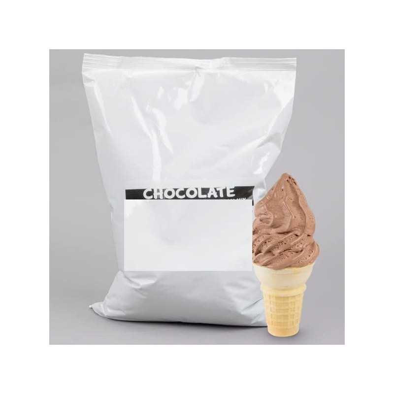 Mix à glaces Chocolat - 10 paquets de 1kg / 100 glaces