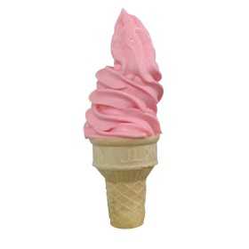 Mix à glaces Fraise - 10 paquets de 1kg / 100 glaces