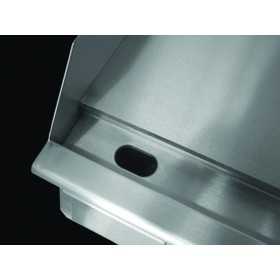 Plancha électrique inox de largeur 1000mm-380v