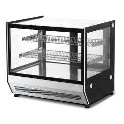 Vitrine réfrigérée à poser - 150 L - 2 étagères - Avec éclairage