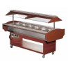 Buffet bain-marie 6 GN1/1 - GASTROMASTRO