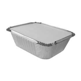 Couvercles Carton pour Barquette Aluminium - 126x100mm - Lot de 1000