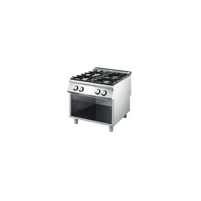 Rechaud 4 feux gaz GASTROMASTRO SERIE 900