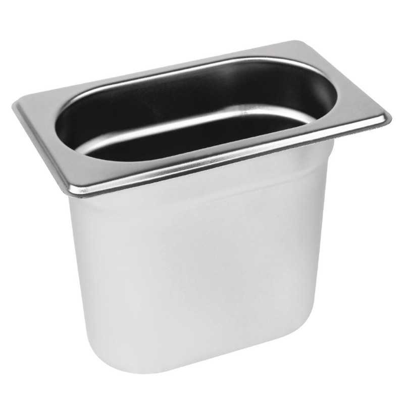 Bac inox gastro pour bain marie 150 mm de profondeur