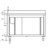 Plonge inox sur meuble - AISI 304 - 1000 (L) x 700 (P) x 900 (H) mm - Avec égouttoir - 1 bac à gauche