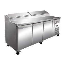 Table à pizza 540L 10 x GN1/3 - Tropicalisé