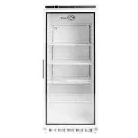 Armoire réfrigérée vitrée positive - GN 2/1 - Garantie 2 ans - 600 L - Roulettes - Classe N