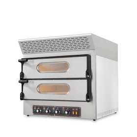 Four pizzas charbon actif avec hotte d’extraction de fumée 4 pizzas 230V/380V