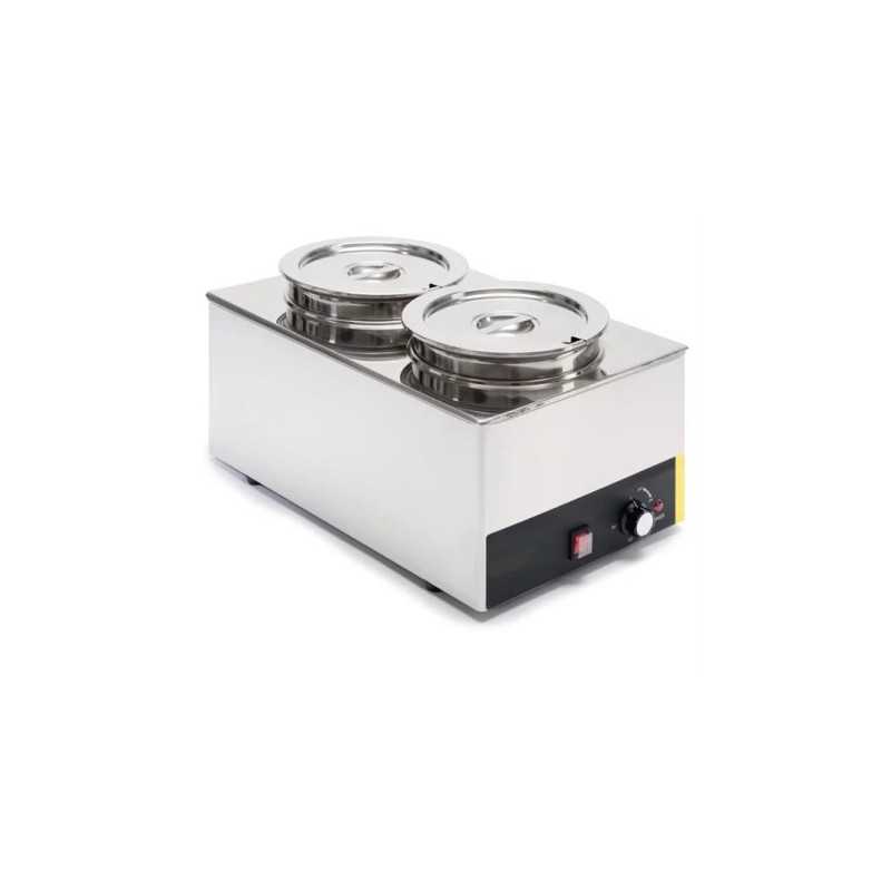 Bain marie 2 bacs professionnel electrique