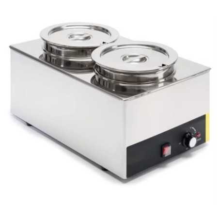 Bain marie 2 bacs professionnel electrique