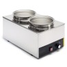 Bain marie 2 bacs professionnel electrique