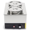 Bain marie 2 bacs professionnel electrique