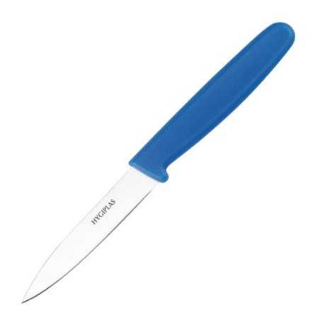 Couteau d'office Hygiplas bleu 75mm