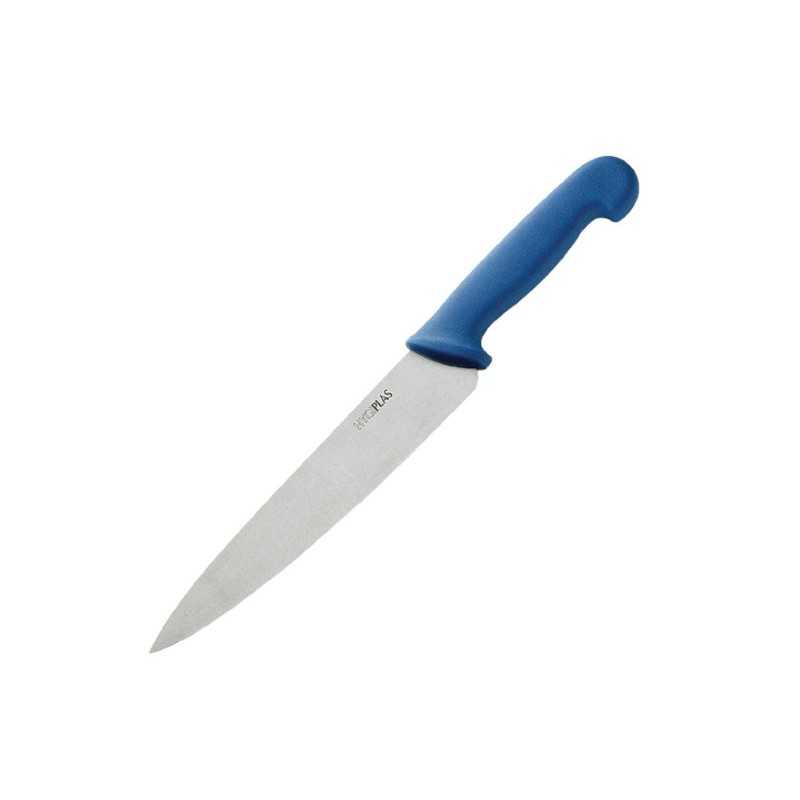 Couteau de cuisinier Hygiplas bleu 215mm