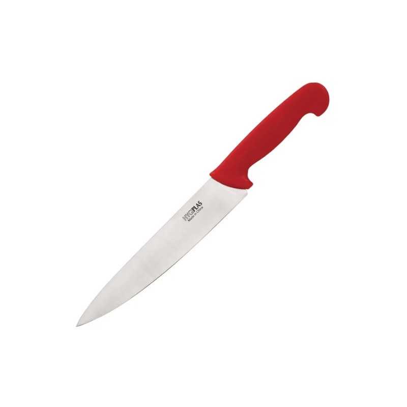 Couteau de cuisinier Hygiplas rouge 215mm