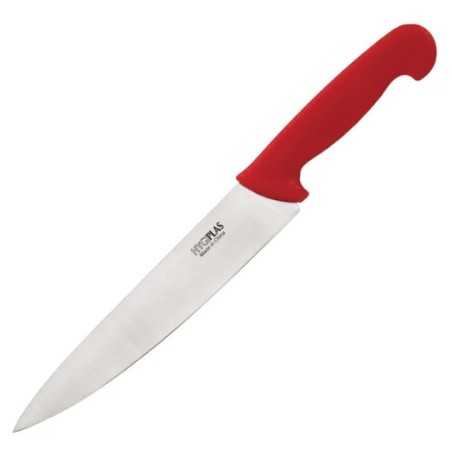 Couteau de cuisinier Hygiplas rouge 215mm