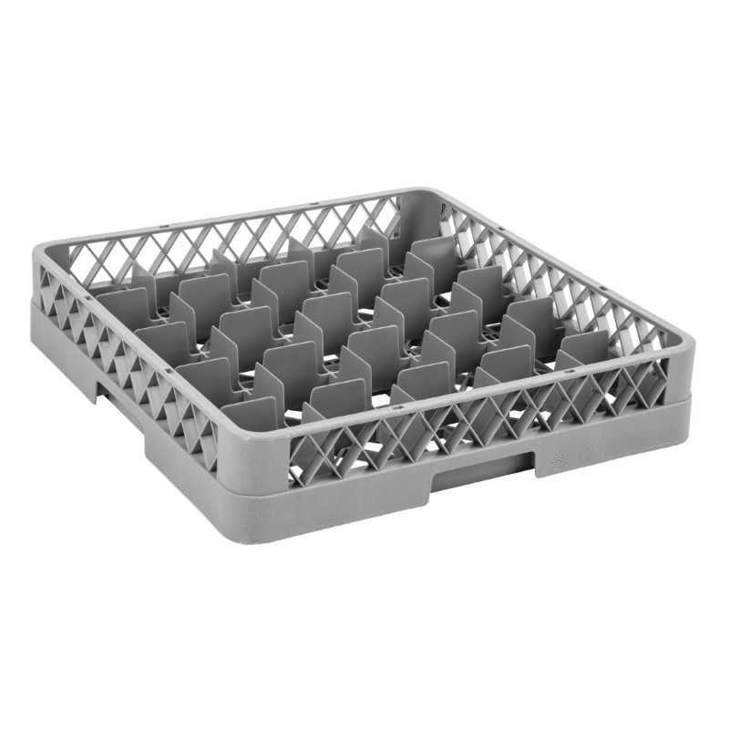 Casier de lavage - Verres + tasses - 25 cases - 500 x 500 x 100 mm Casier de lavage - Verres + tasses - 25 cases - 500 x 500 x 100 mm