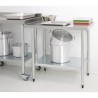 Table inox - AISI 430 - 1800 (L) x 600 (P) x 900 (H) mm