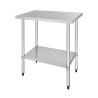 Table inox - AISI 430 - 900 (L) x 700 (P) x 900 (H) mm