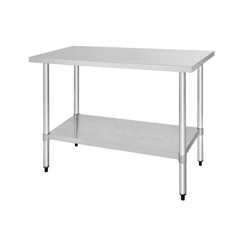 Table inox - AISI 430 - 1500 (L) x 700 (P) x 900 (H) mm