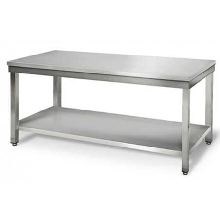 Table inox - AISI 201 - 1600 (L) x 700 (P) x 900 (H) mm