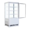 Vitrine réfrigérée panoramique - Paiement 4X - Garantie 2 ans - 68 L - Classe N