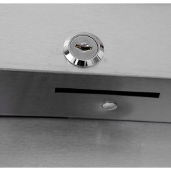 Armoire réfrigérée vitrée positive - 3 portes - 1156 L - Roulettes - POLAR- GARANTIE 2 ANS