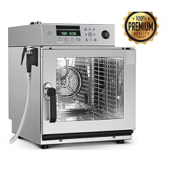 Four mixte professionnel vapeur 6 GN1/1 RECONDITIONNE