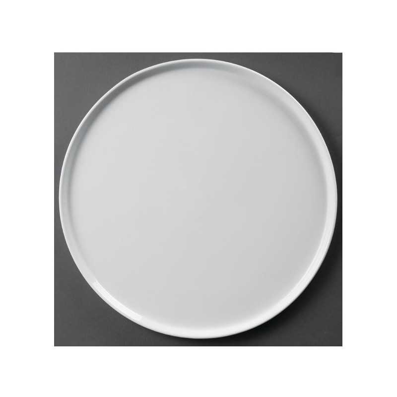 Assiette Whiteware - Pizzas - Lot de 4 - Ø 330 mm